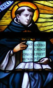 Aquinas stained glass