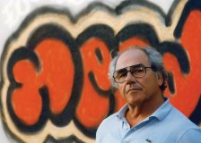 baudrillard with grafitti