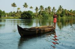 boat india river