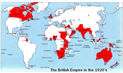 British Empire 1920s