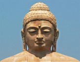 buddha face closed eyes