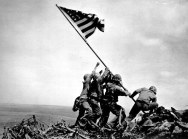 Flag raising at iwo jima