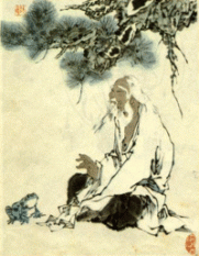 Frog with Zhuangzi