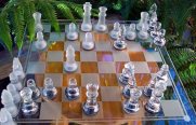 Glass Chess Set