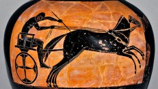 greek chariot pottery