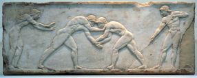 greek wrestlers
