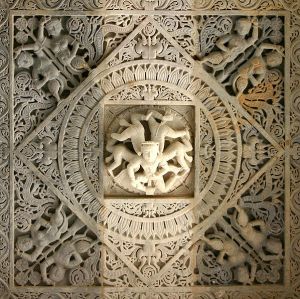 Jain carving