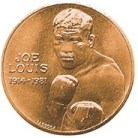 joe lewis boxing coin