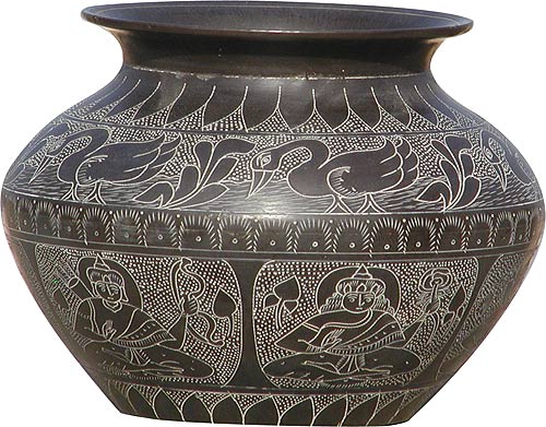Metal Indian Pot