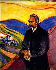Nietzsche painting munch