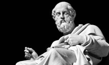 Plato Marble Statue