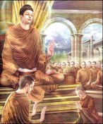 Prajapati with Buddha