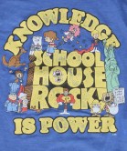 schoolhouse-rock-knowledge-is-power-t-shirt-logo