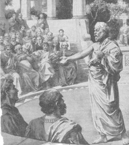 socrates on trial