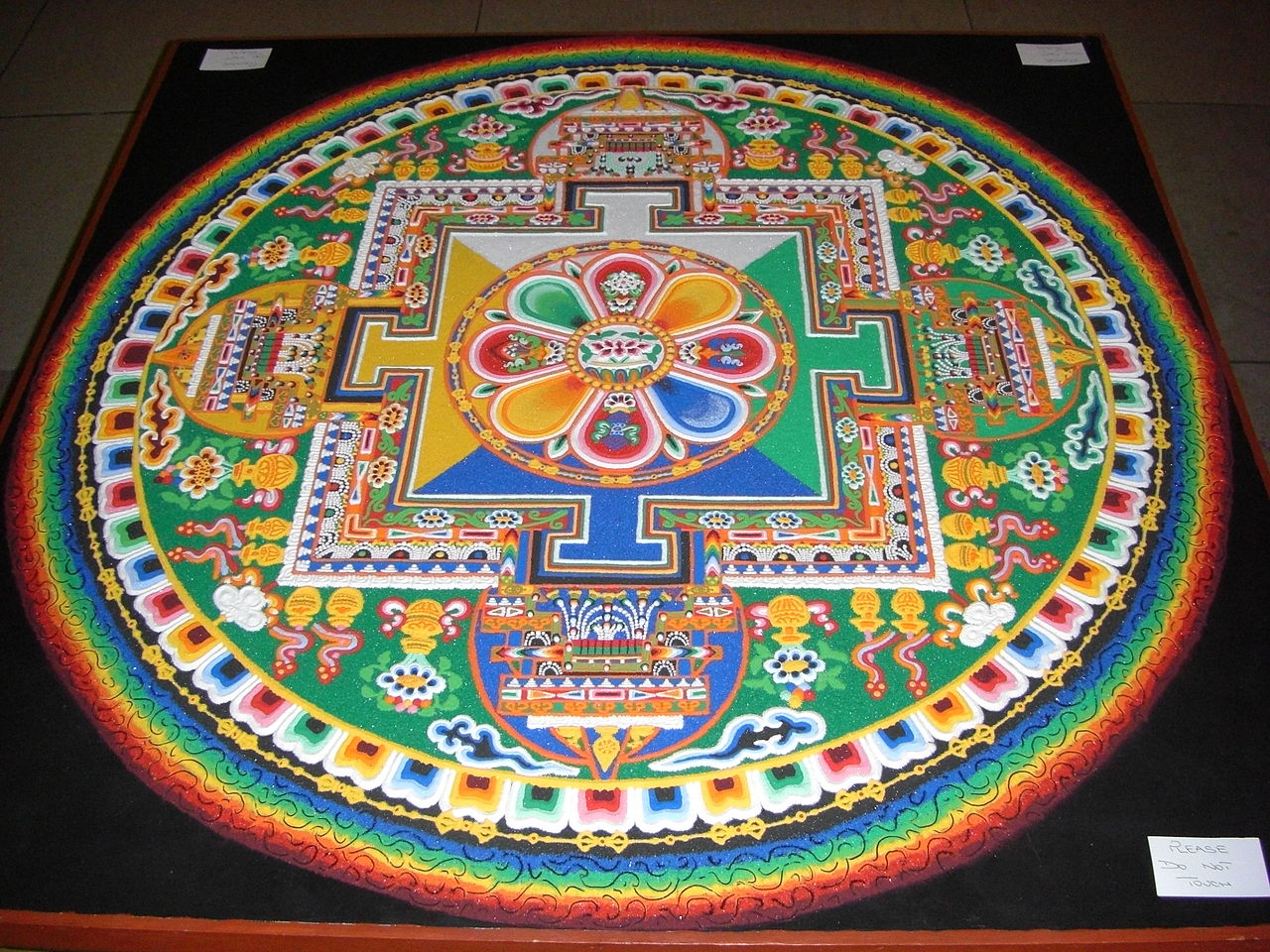 Tibetan Sand Painting Mandala