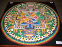 Tibetan Sand Painting Mandala