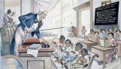 Uncle-Sam-Teaching cartoon