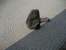 zen rock garden