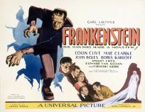 Frankenstein vintage movie poster