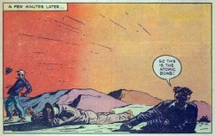 a few minutes later atomic bomb