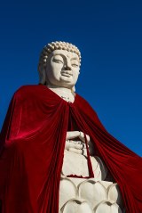 Gautama Buddha with cape