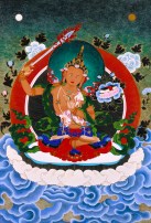 manjushri lotus tibet
