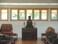 modern zendo practice hall