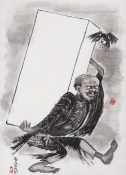 Puhua carrying coffin