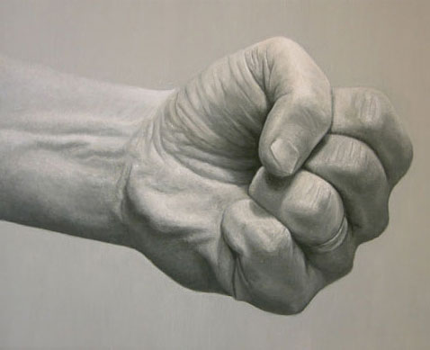 fist painting
